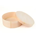 Whosale cheap wood round cake packaging box for cake
