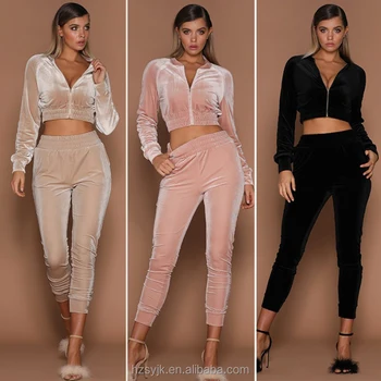 women's fitted tracksuit set