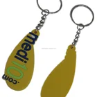 Hot Popular customized 2d pvc keychain/ 2d rubber keychain