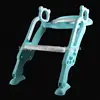 plastic foldable ladder baby toilet seat,toddler stepping/training toilet seat