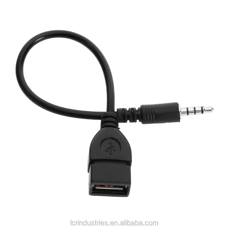 R45Male to double 3.5mm Female Headset Audio Splitter Cable - ANKUX.COM