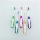 2019 export soft bristle adult cheap and practical household charcoal toothbrush