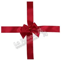 elegant satin ribbon gift pack bow set