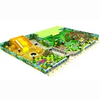 Forest Theme Park Large Commercial Children Kids Playground Equipment Indoor
