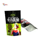China suppliers custom print plastic packaging stand up pouch bag ziplock bags