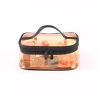 Qetesh Wholesale Latest Design Pvc Hard Case Cosmetic Bag