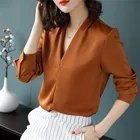 Latest fashion top selling elegant women's blouses & shirts