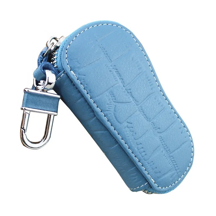 Multi-color Leather Key Chain Bag Wallet Key Purse Key Ring Key Holder Unisex