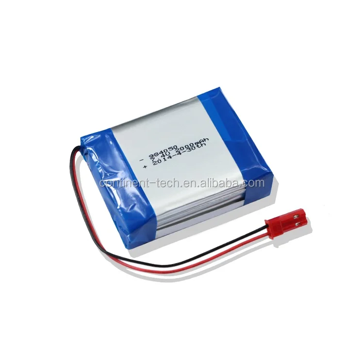 4v 2000mah rechargeable flexible lipo battery packs 984050 2s1p