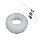 China Manufacturer Good Quality PTFE Hose Tubing Bowden 2mm x 4mm Clear Tube for 3D Printer 1.75 Filament
