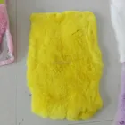 Fur Whole Dye Color Rabbit Fur Skin For Shoes/toys/garments