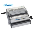 New products office use electric double loop wire book binding machine