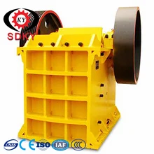 used in quarry primary stone jaw crusher with foundry and steel structure