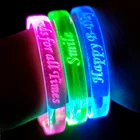 Event Gifts Control Flashing Bracelet Led Music for Parties Hot Selling On Amazon