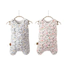 HOUSBAY Custom cotton muslin summer baby sack sleeping bag