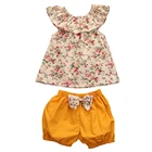 BKD Hot Sale Children Boutique Baby Girls Fashion Party Dresses Kids Clothing Sets