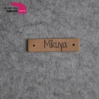 Embossed Tags / Logo leather labels / Leather Patches For jeans