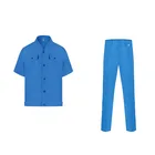 Comfortable breathable absorbent workwear New half sleeve uniform work uniform sets