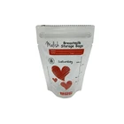 Customized printed Label and LOGO design medical sterilized ldpe 100ml 150ml 160ml 180ml 200ml breastmilk storage bags