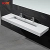 UPC modern toilet handmade white solid surface marble stone vessel bathroom sink
