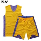 Custom design basketball singlets jersey cheap basketball uniform