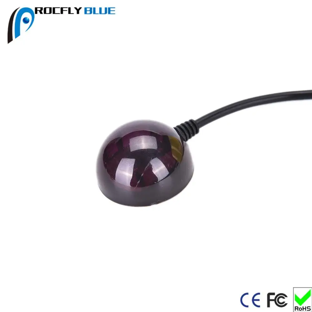 3.5mm IR Infrared Remote Control Receiver Extension Cord Cable With LED Light 3MFor IR Receiver cable - ANKUX.COM