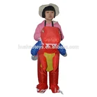 Novelty Inflatable Red Kids Dinosaur Costume for Party for Halloween