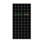 All black mono 360w 370watt 380 w 72 cell solar panel for US
