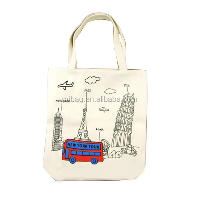 unique design promotion gift fashion cute for girls tote bag