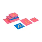 High Quality Magic Sandpaper Capitals Us Cursive Kids Montessori Teaching Aids Montessori Materials