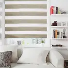 Wholesale motorized curtain blinds zebra sun shade curtain day night blind