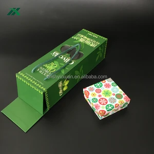 eco-friendly recyclable packaging for wine glass bottle