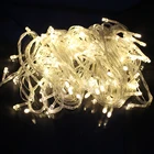 Light Christmas Christmas 8 Colors 10M LED Strip Light 220V Christmas Wedding Party Festival WaterProof Decoration 100 LEDs String Lamp Holiday Lighting