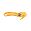 Easy cut plastic stationary utility knife safety hook cutter knife