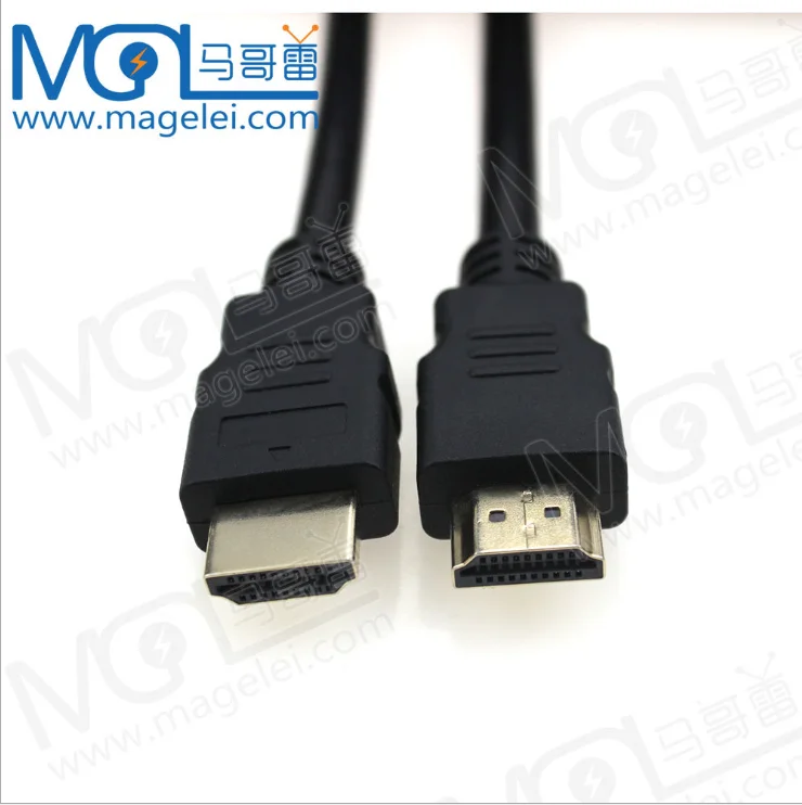Customized Male to Male HDMI Cable Support 3D 4K 1080P OEM 1M 2M 3M 15M Gold Plated - ANKUX.COM