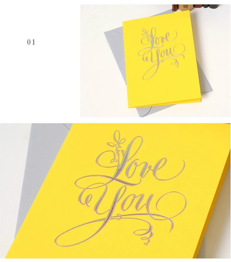 gold foil holiday greeting cards blank birthday thank you cards
