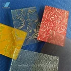 3mm 4mm stained glass/colored glass/textured glass