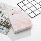 Hot Sales Pink Marble Pattern Custom Size/ Logo/ Printing Customized Paper Packaging Box Beacutiful Gift Box