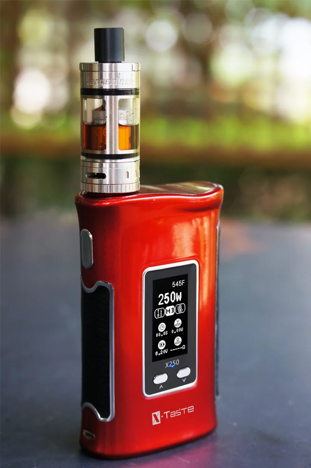 x-taste 250w box mod temperature control vapor m