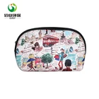 custom print waterproof ziplock toiletry bag cosmetic pvc pouch
