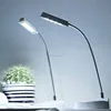 Solar led flexible folding energy saving 4leds reading push botton switch lamp light