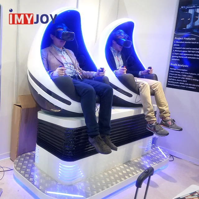 Hot selling newest real feeling virtual reality magic egg 9d vr cinema