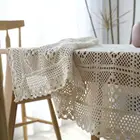 Handmade Crochet Vintage Lace Design Cotton Table cloth