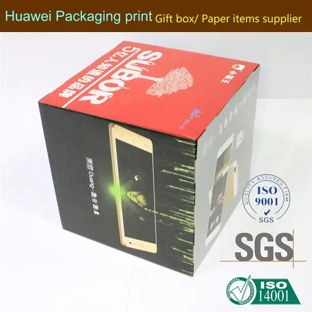 transparency box supplier custom gift paper box green packaging