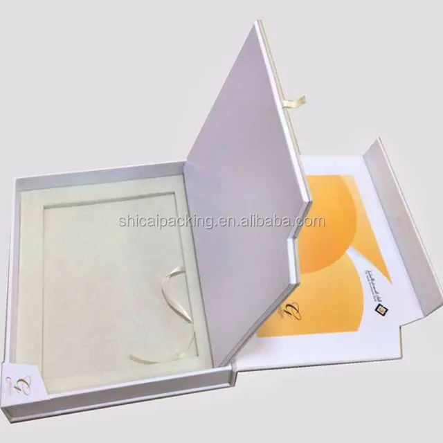 cardboard paper custom printed gift box for wallets vip card