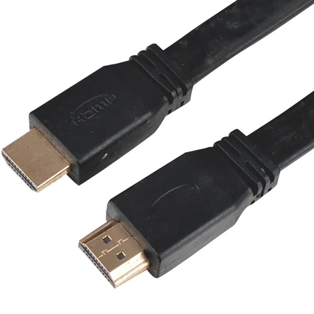 Colorful Bulk 1.5m Flat 1.4V 3D HDMI Cable 4k in Audio & Video cables - ANKUX.COM