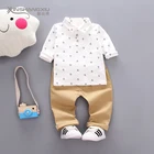 Boys Clothing Hot Selling Custom Polo Shirt and Pants Set Baby Boys Long Set Clothing