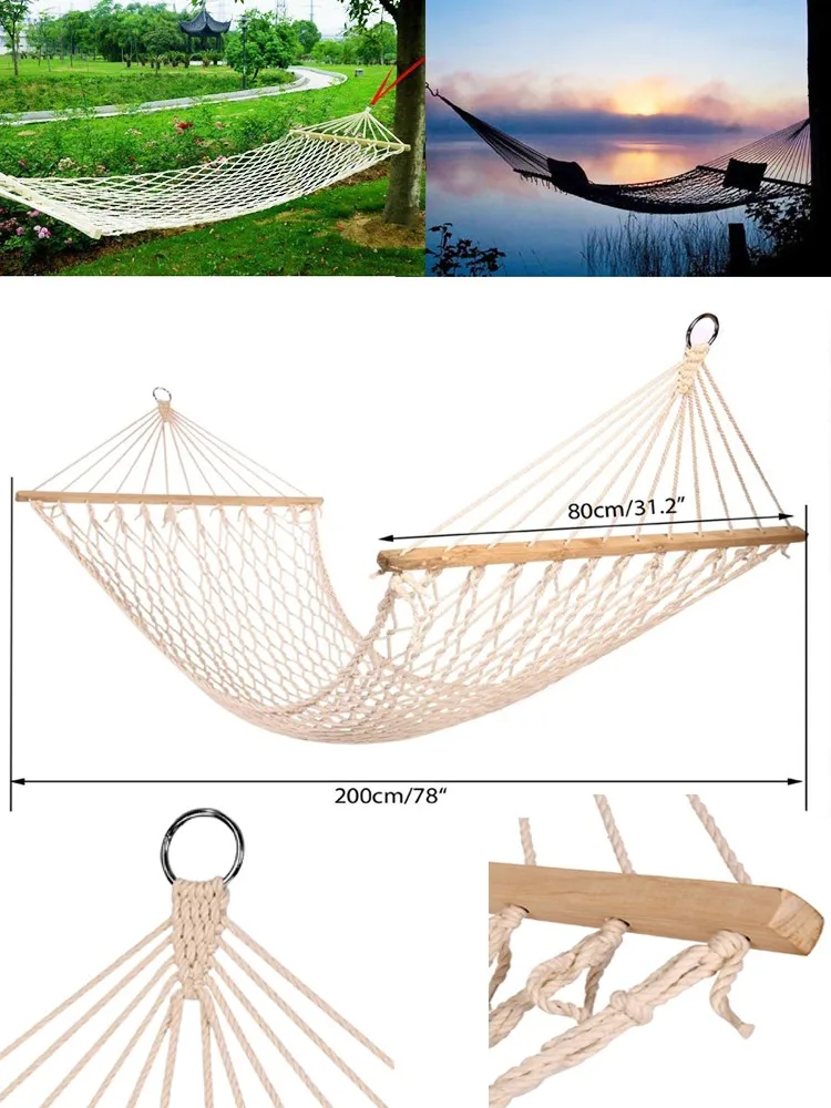 rigorous testing steel frame outdoor hammock nets