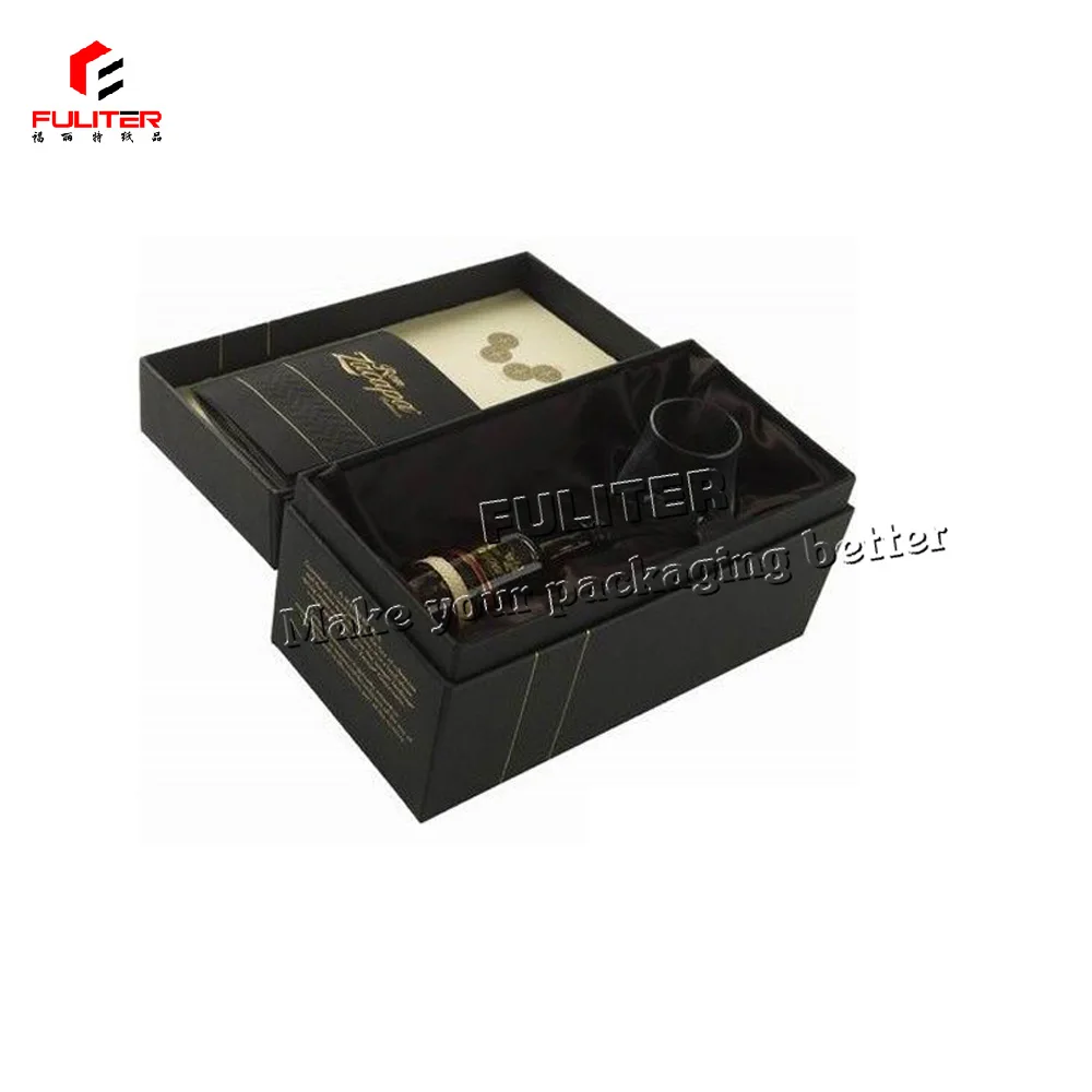 packaging & printing  box  cardboard black wine box  2,429