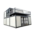 3 story tiny earthquake proof container house apartment building for sale